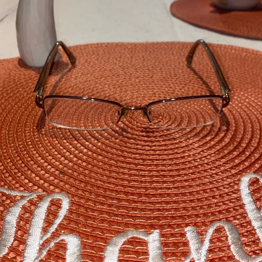 Michael Kors Glasses Frame MK312 210 SemiRimless Metal Gold Men Women Glasses